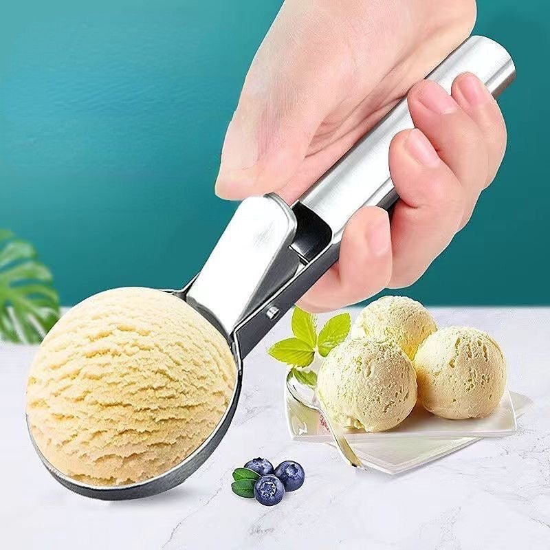 Stainless Steel Ice Cream Scoop - smartease