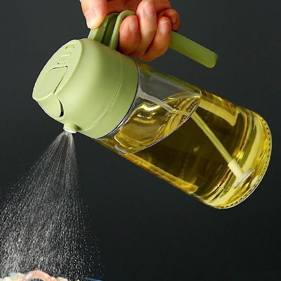 2 - in - 1 Glass Oil Sprayer & Dispenser Bottle - smartease