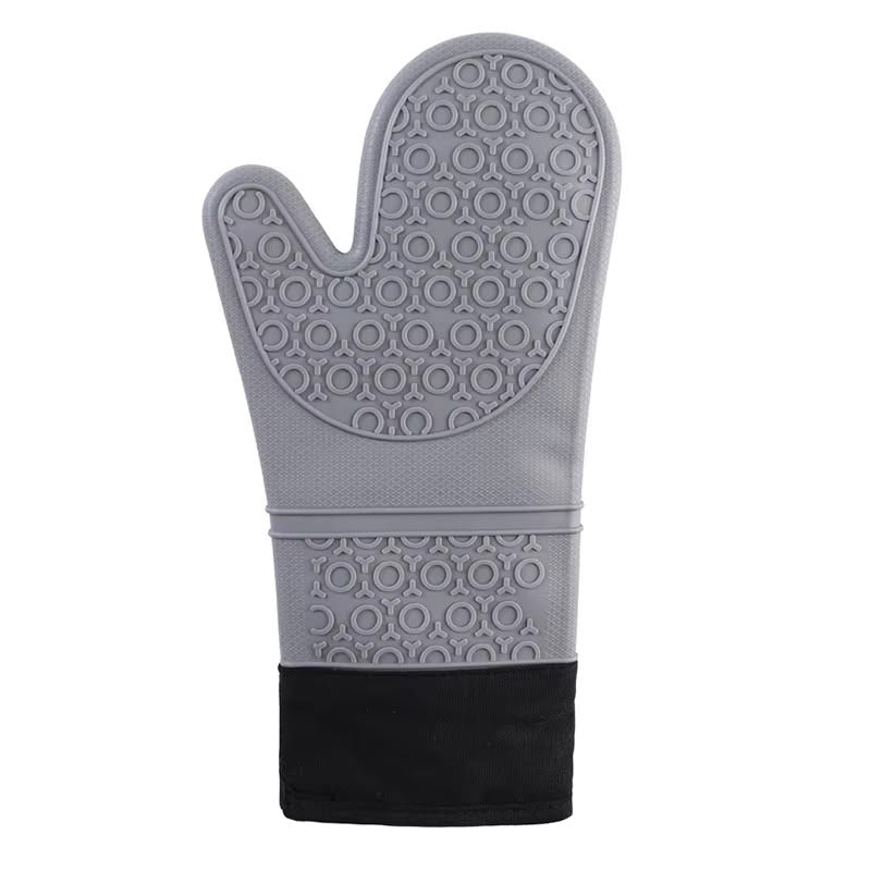 Heat Proof Silicone Oven Mitt Long Sleeve - smartease