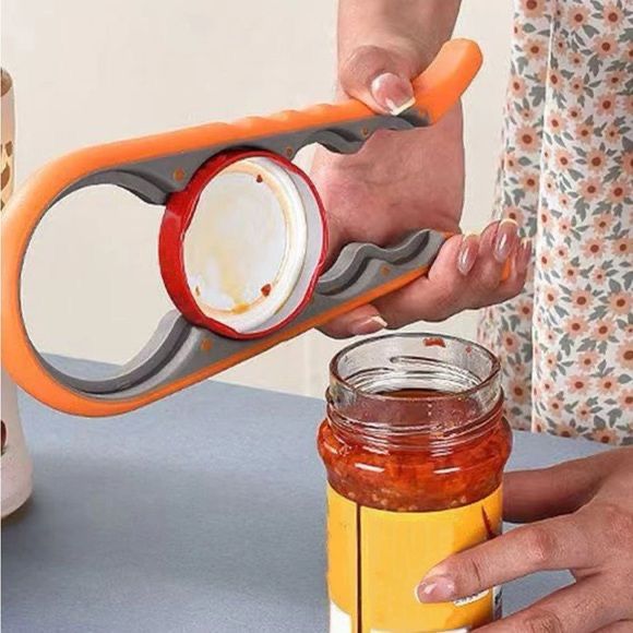 4 - In - 1 Multifunctional Jar & Bottle Opener - smartease