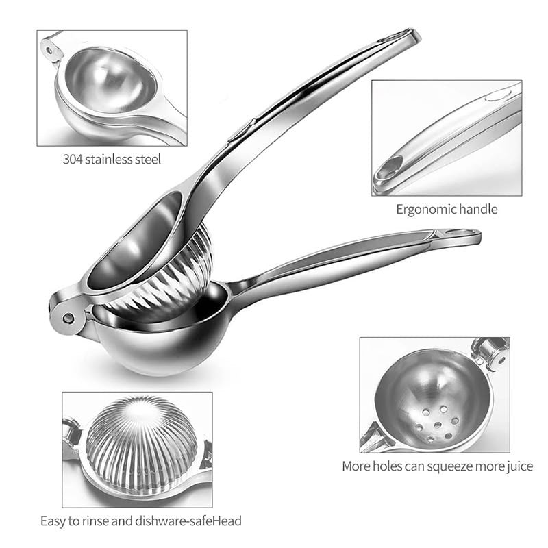 Stainless Steel Lemon/Citrus Squeezer - smartease