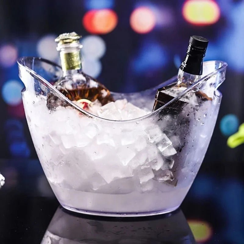 Acrylic Oval Ice Bucket - smartease