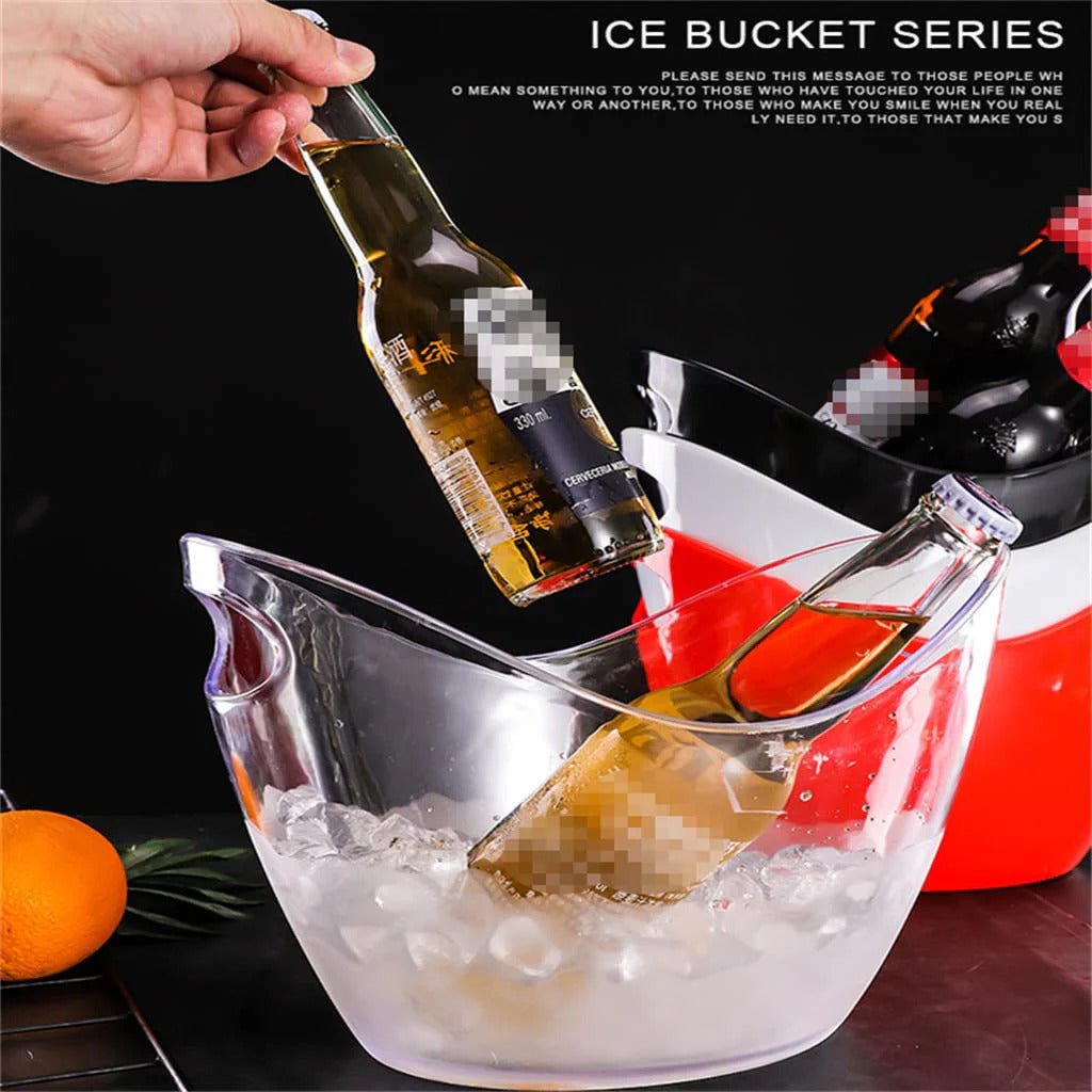 Acrylic Oval Ice Bucket - smartease