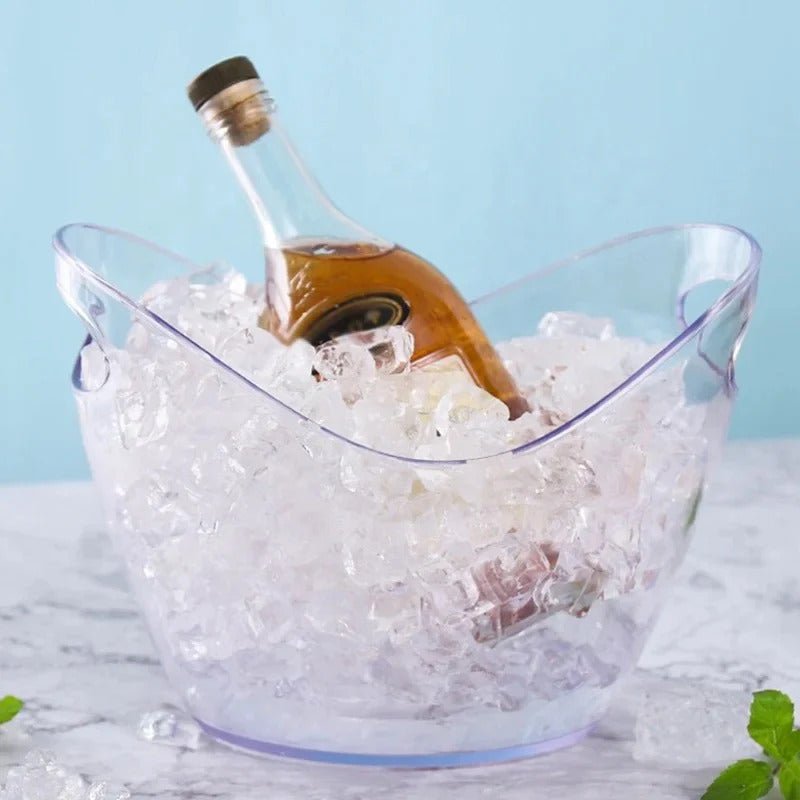 Acrylic Oval Ice Bucket - smartease