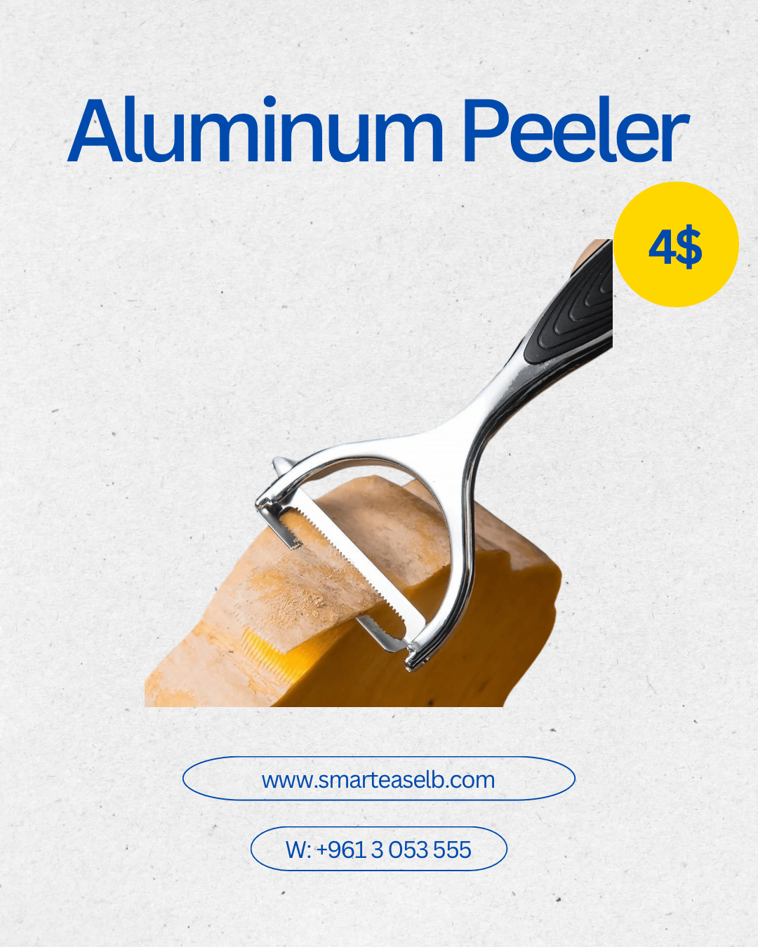 Aluminum Peeler - smartease