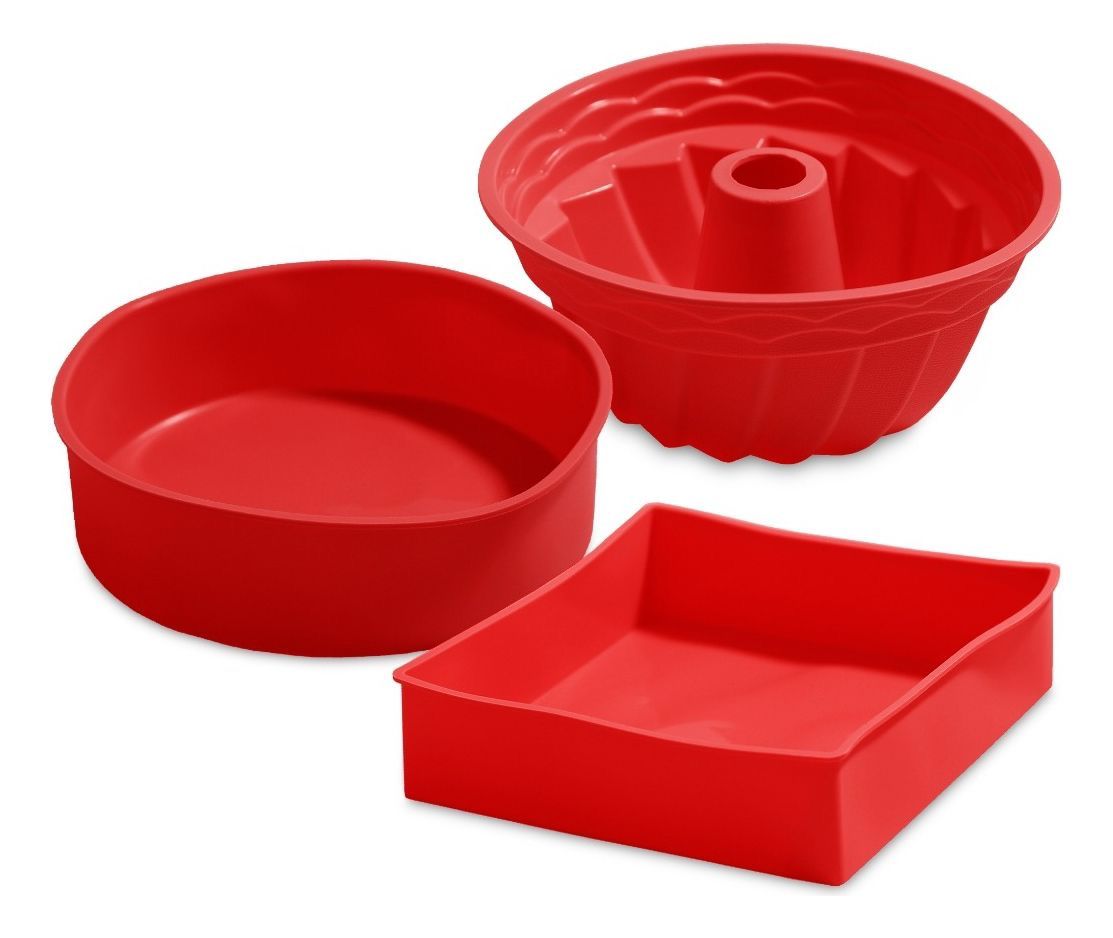 Bundt Cake Round Silicone Baking Mold - smartease