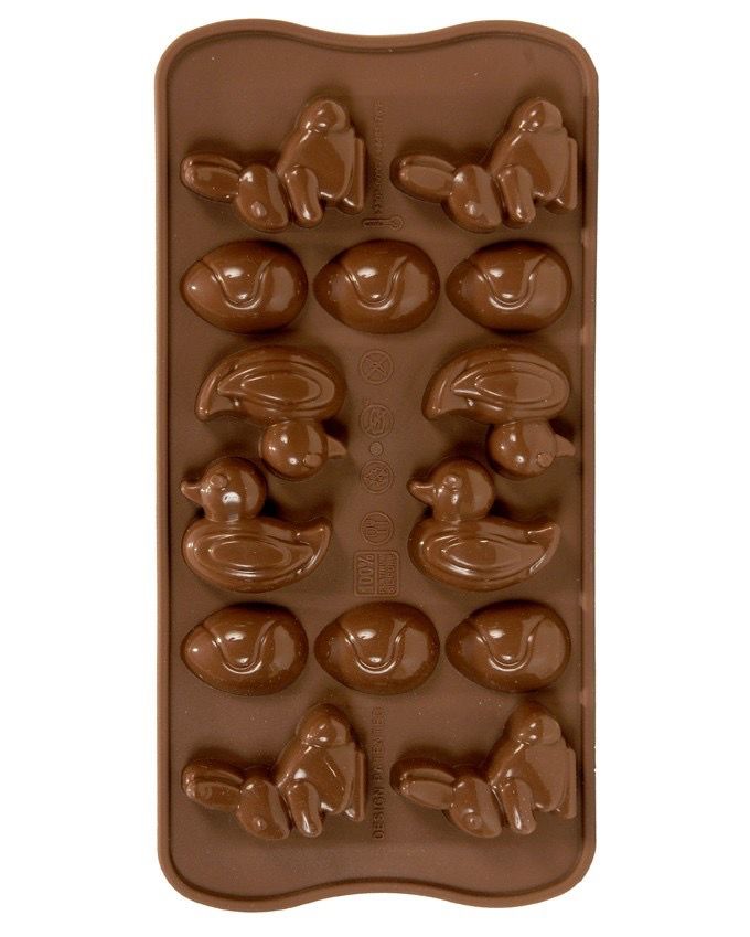 Bunny, Duck & Egg Silicone Chocolate Mold - smartease