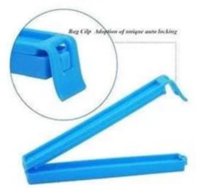 Colored Plastic Bag Clips (Pack of 5) - smartease