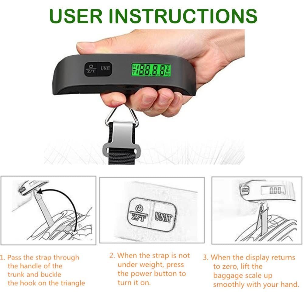 Digital Luggage Scale - smartease
