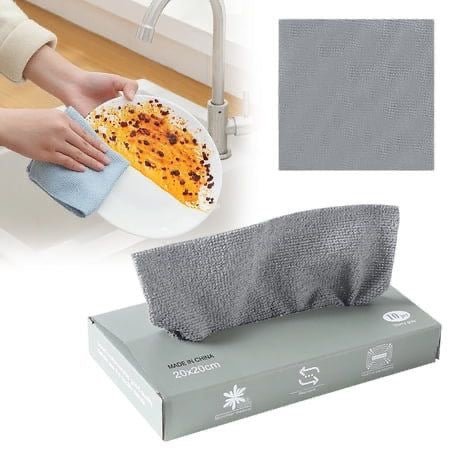 Disposable Microfiber Cloths (Box of 20) - smartease