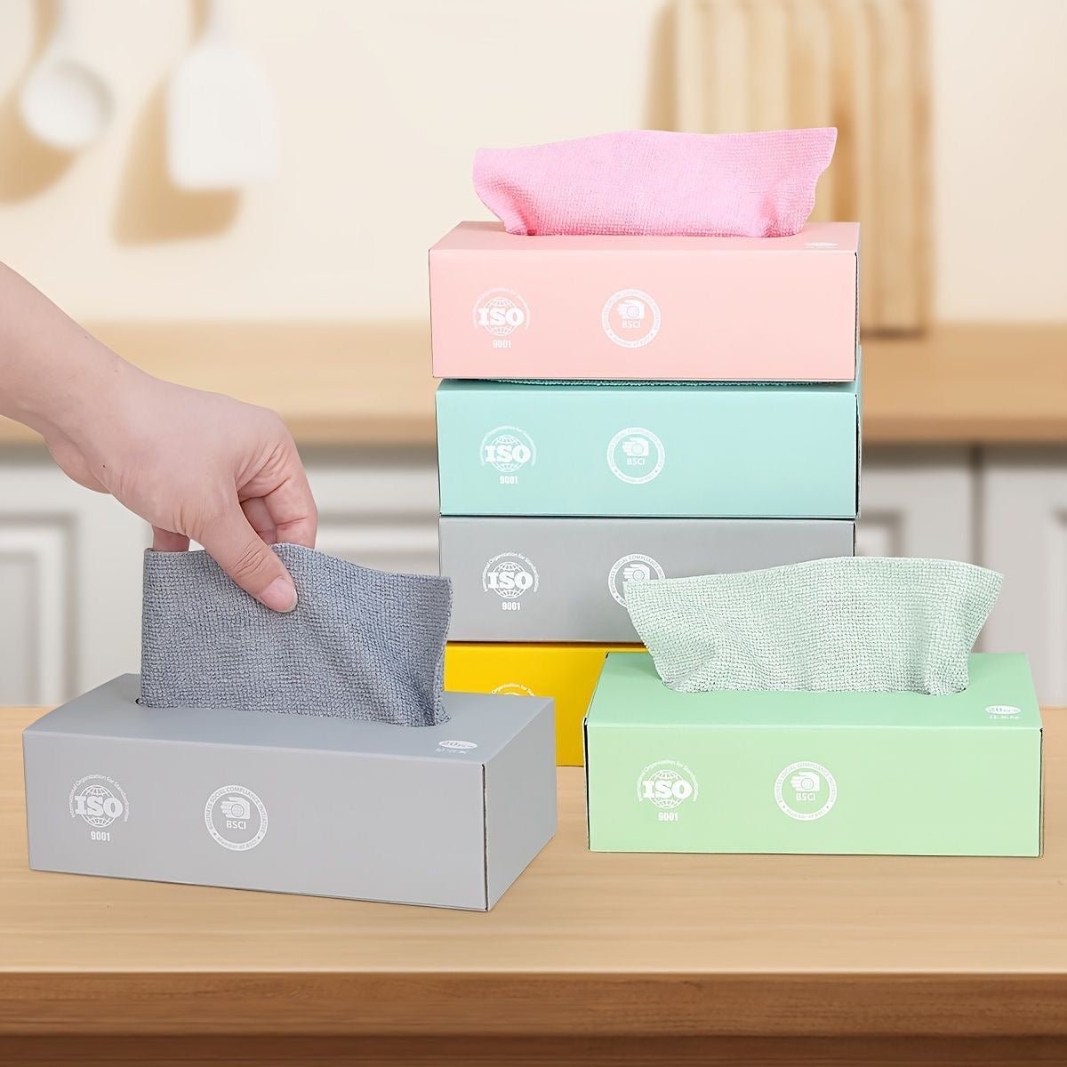 Disposable Microfiber Cloths (Box of 20) - smartease