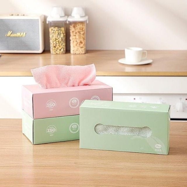 Disposable Microfiber Cloths (Box of 20) - smartease