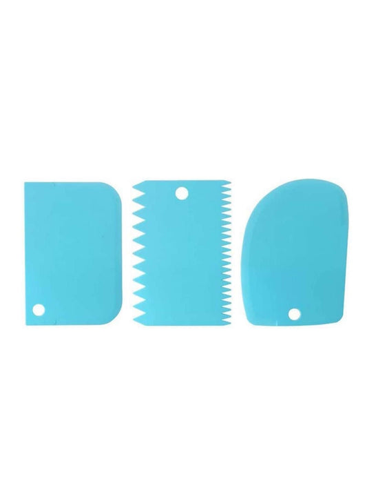 Dough & Cream Scrapers (Set of 3) - smartease