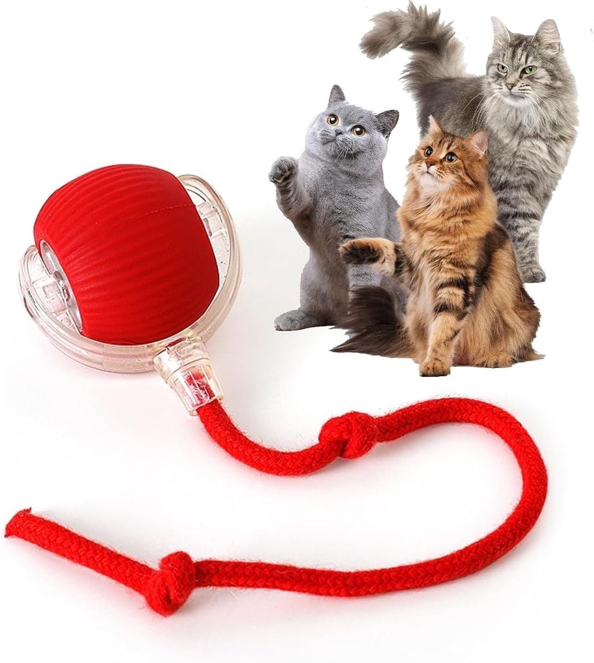 Electric Smart Tail Rolling Ball - smartease