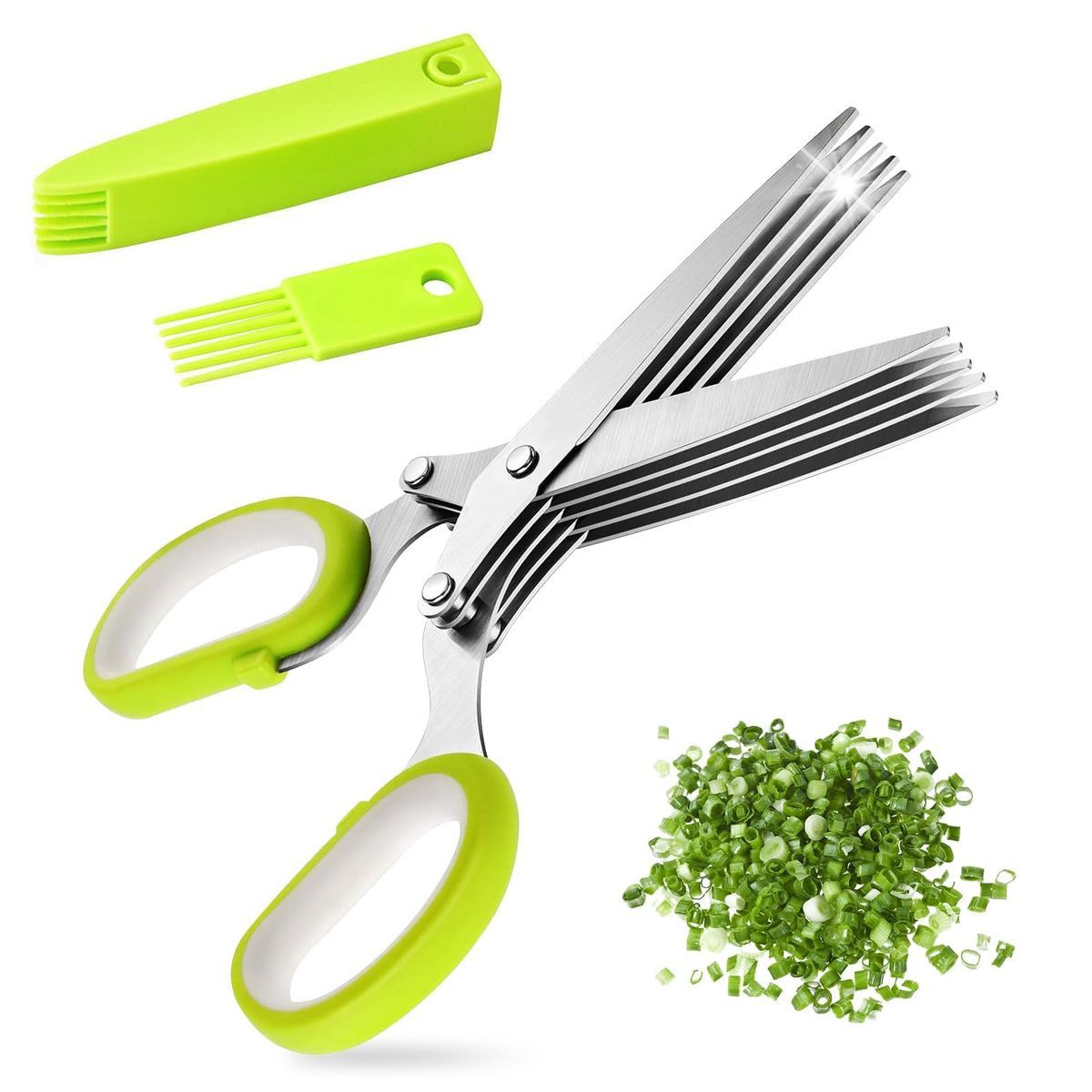 Five Layer Herb Scissors - smartease