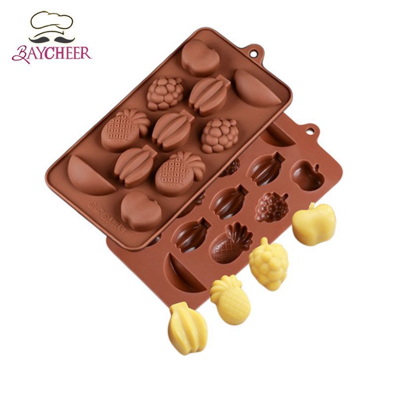 Fruit - Shaped Silicone Chocolate Mold - smartease