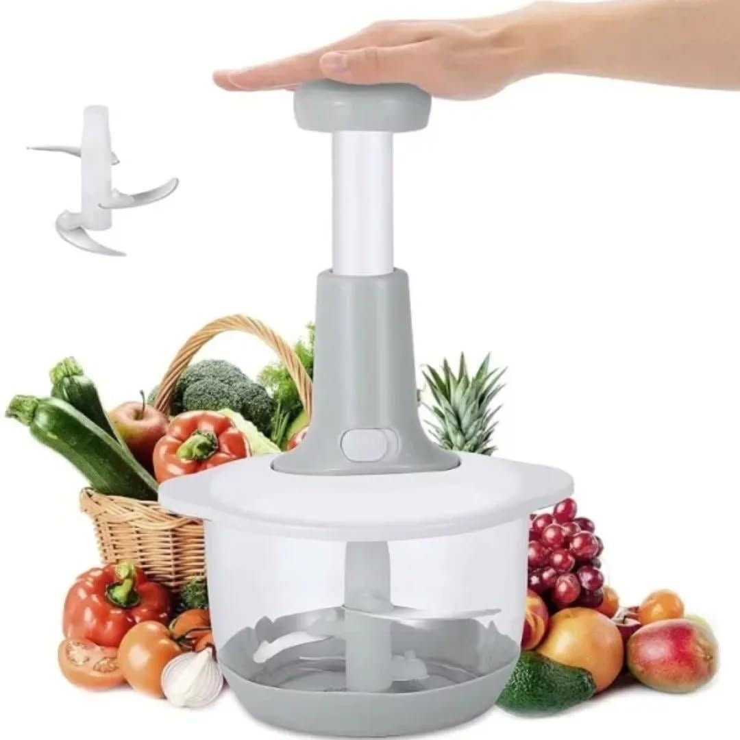 Hand Press Manual Food Chopper - smartease