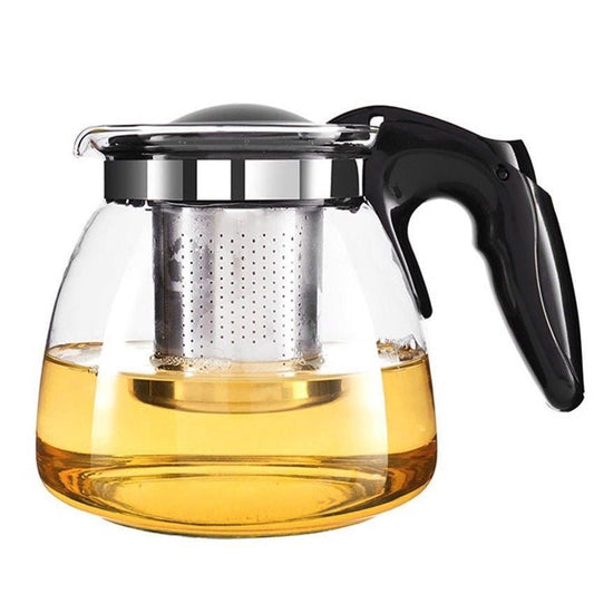 Heat Resistant Glass Tea Pot with Infuser - smartease