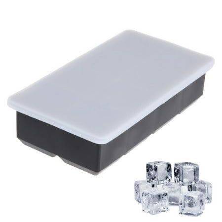 Ice Cube Tray with Lid (8 Cubes) - smartease