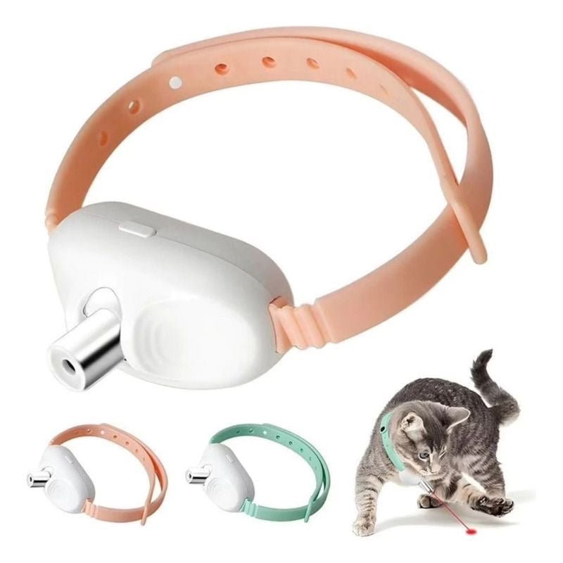 Interactive Cat Laser Collar Toy - smartease