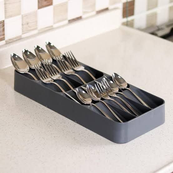 Kitchen Drawer Cutlery Organizer (9 Cells) - smartease