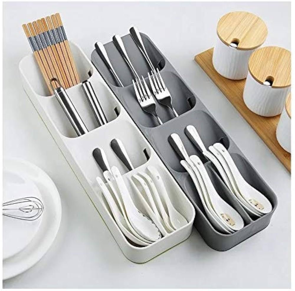Kitchen Drawer Cutlery Organizer (9 Cells) - smartease
