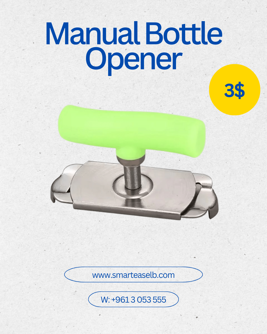 Manual Bottle Opener - smartease