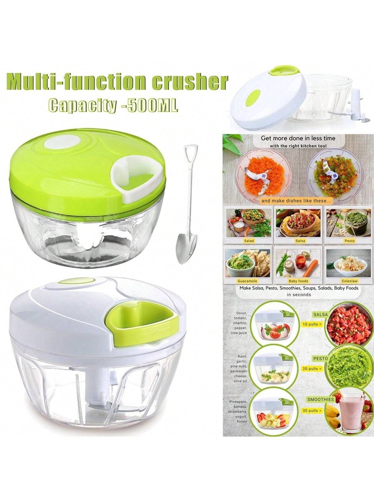 Manual Food Chopper - smartease