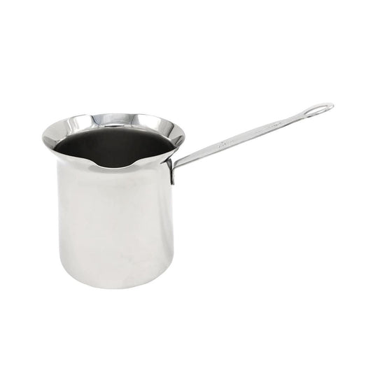 Medium Stainless Steel Coffee Pot with Lid - smartease