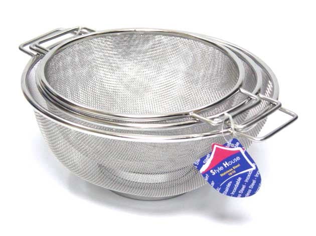 Mesh Colander Strainer (Set of 3) - smartease