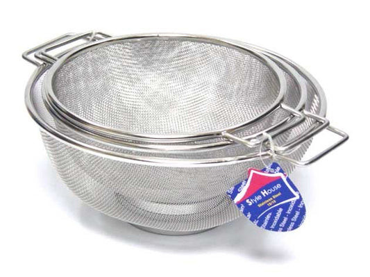 Mesh Colander Strainer (Set of 3) - smartease