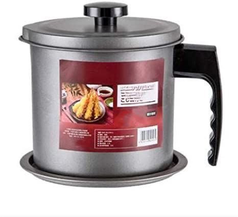 Oil Storage and Filtration Pot with Lid - smartease