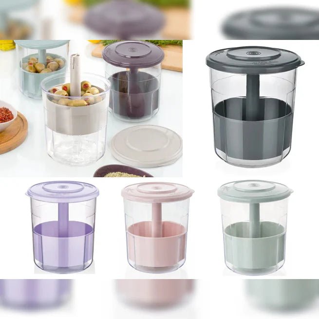 Olive Saver Box with Strainer - smartease