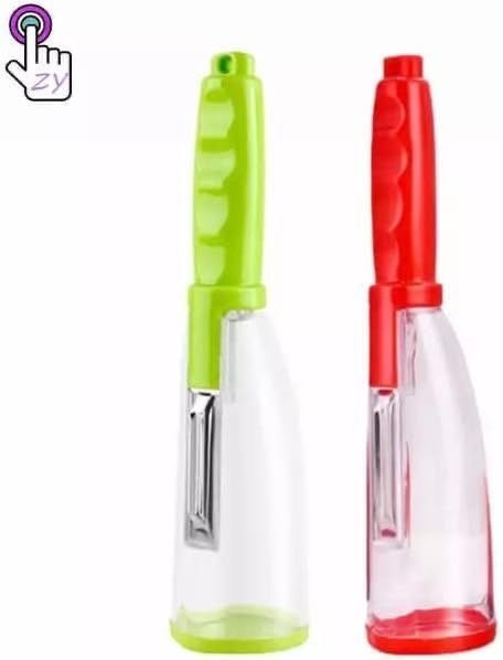 Peeler with Peel Catching Cover - smartease