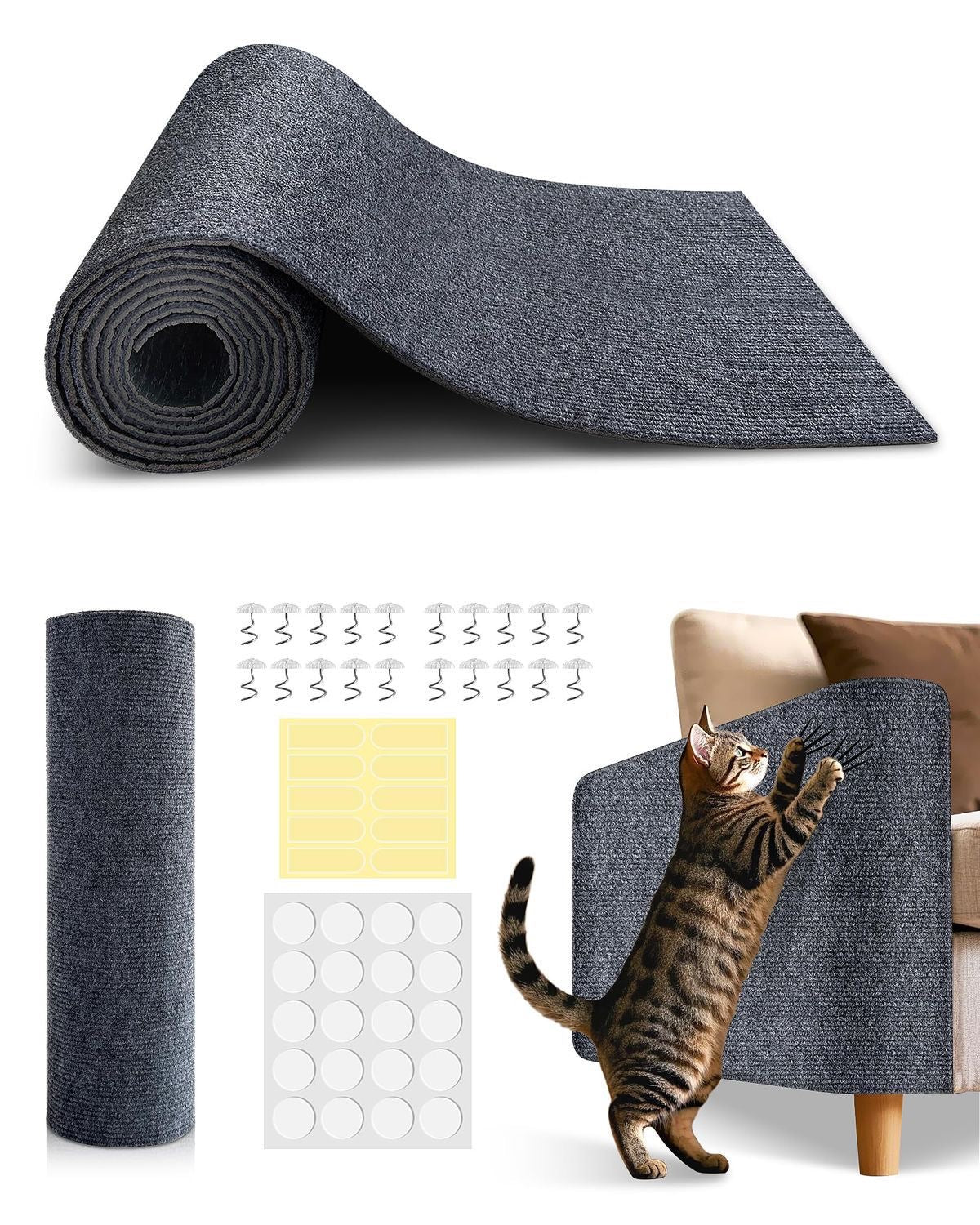Premium Cat Scratch Furniture Protector - smartease