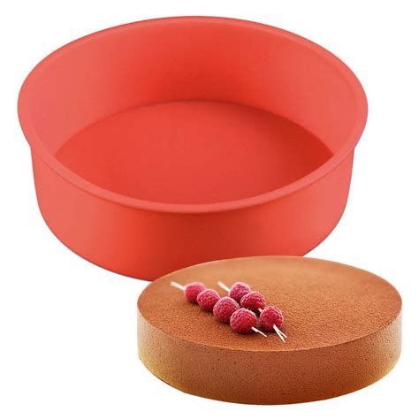 Round Cake Silicone Baking Mold - smartease