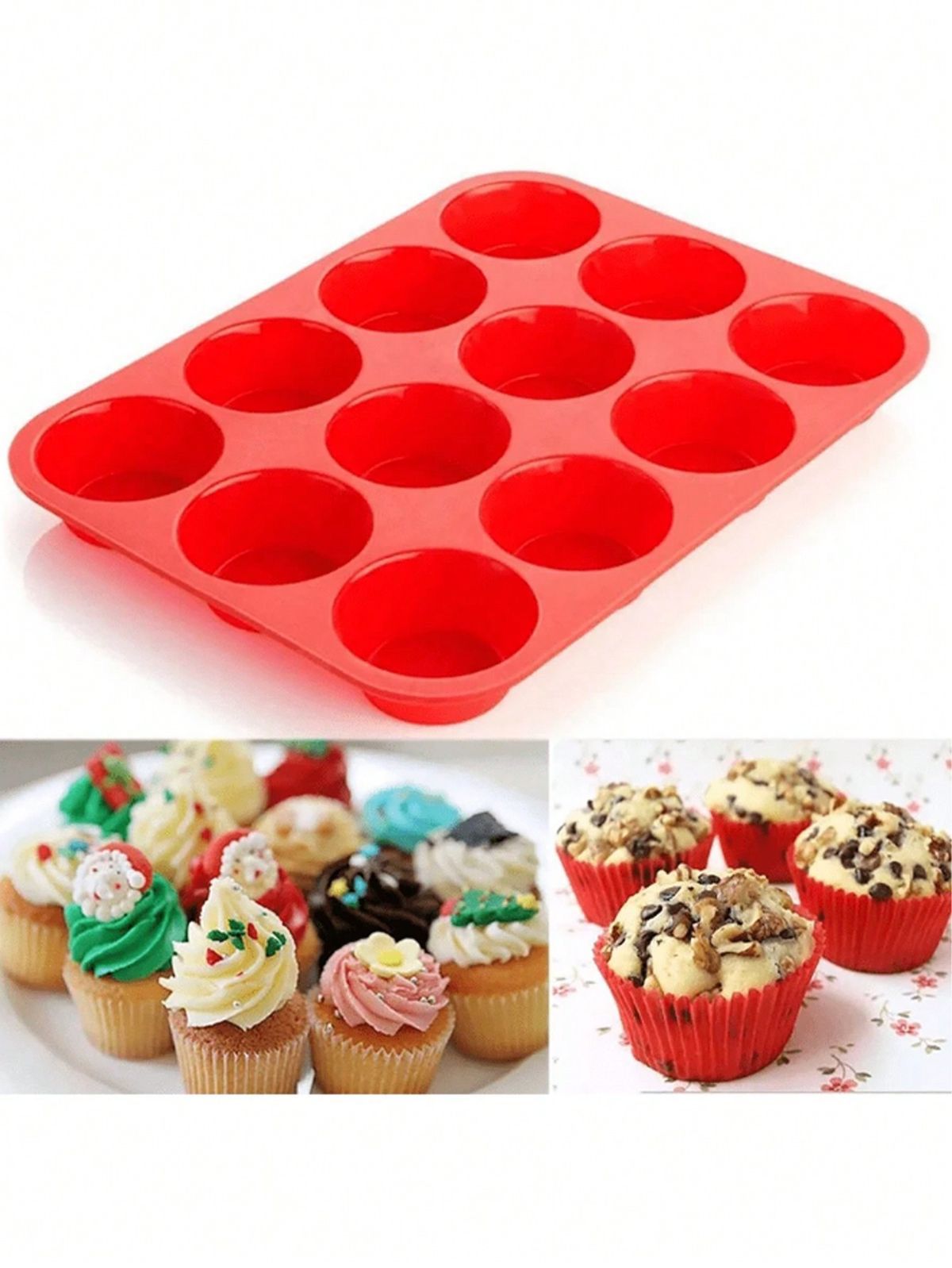 Round Cake Silicone Baking Mold - smartease