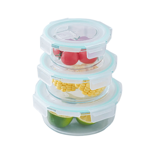 Round Tupperware Set of 3 - smartease