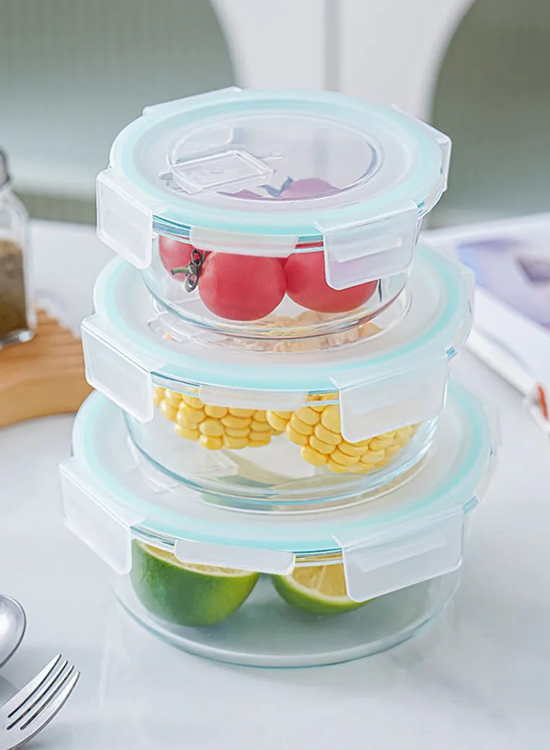 Round Tupperware Set of 3 - smartease
