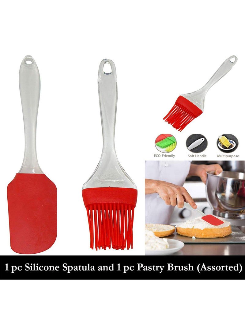 Silicone Brush and Spatula Set - smartease