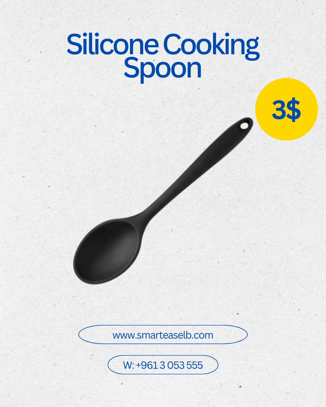 Silicone Cooking Spoon - smartease