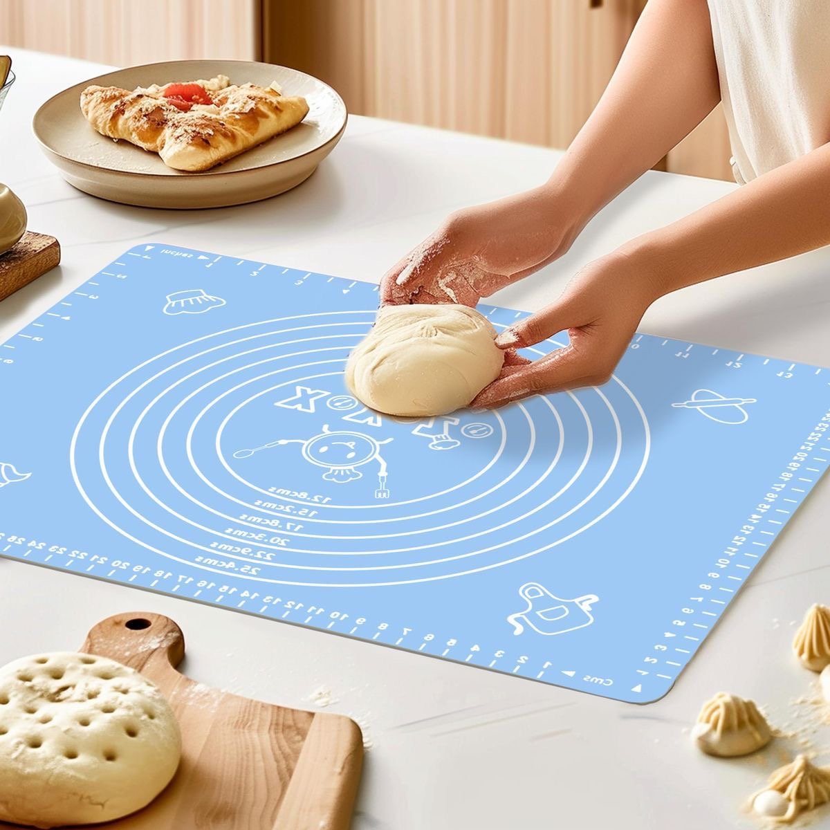 Silicone Dough and Pastry Mat - smartease