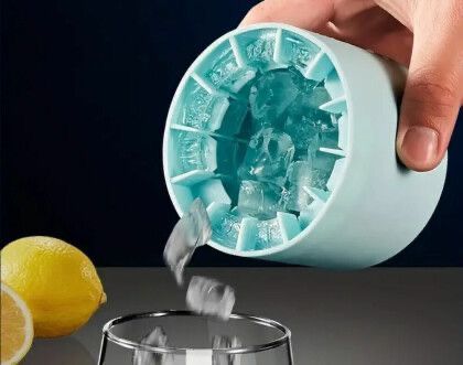 Silicone Ice Cube Mold – Cylinder Shape - smartease