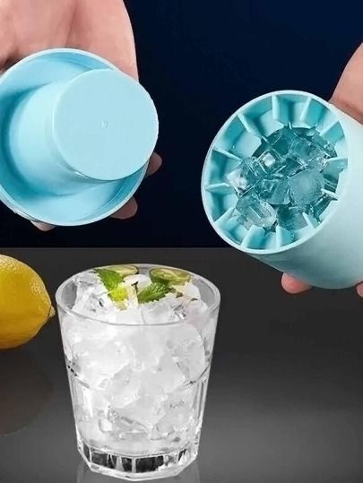 Silicone Ice Cube Mold – Cylinder Shape - smartease
