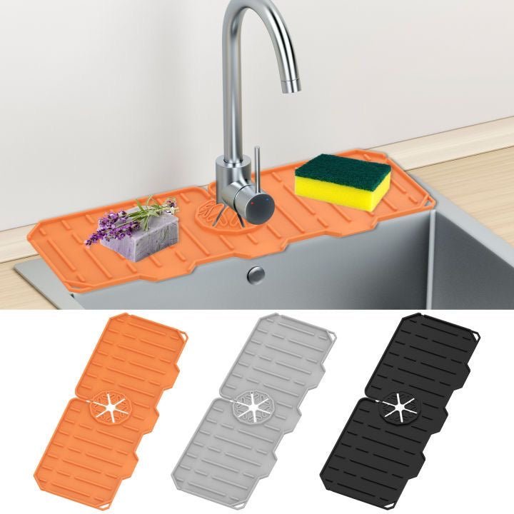 Silicone Multipurpose Splash Proof Faucet Pad - smartease