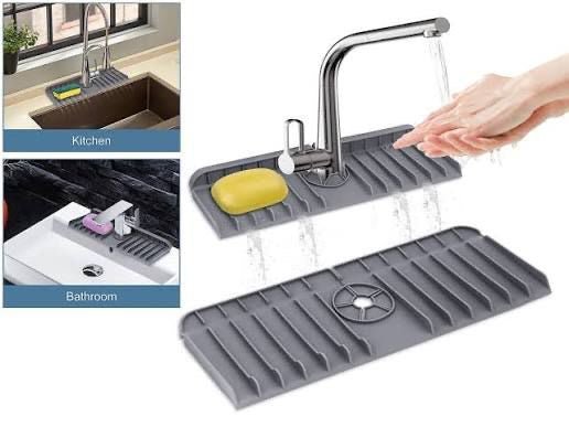 Silicone Multipurpose Splash Proof Faucet Pad - smartease