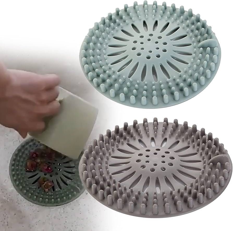 Silicone Sink Strainer and Hair Catcher - smartease