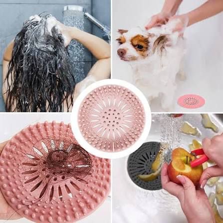 Silicone Sink Strainer and Hair Catcher - smartease