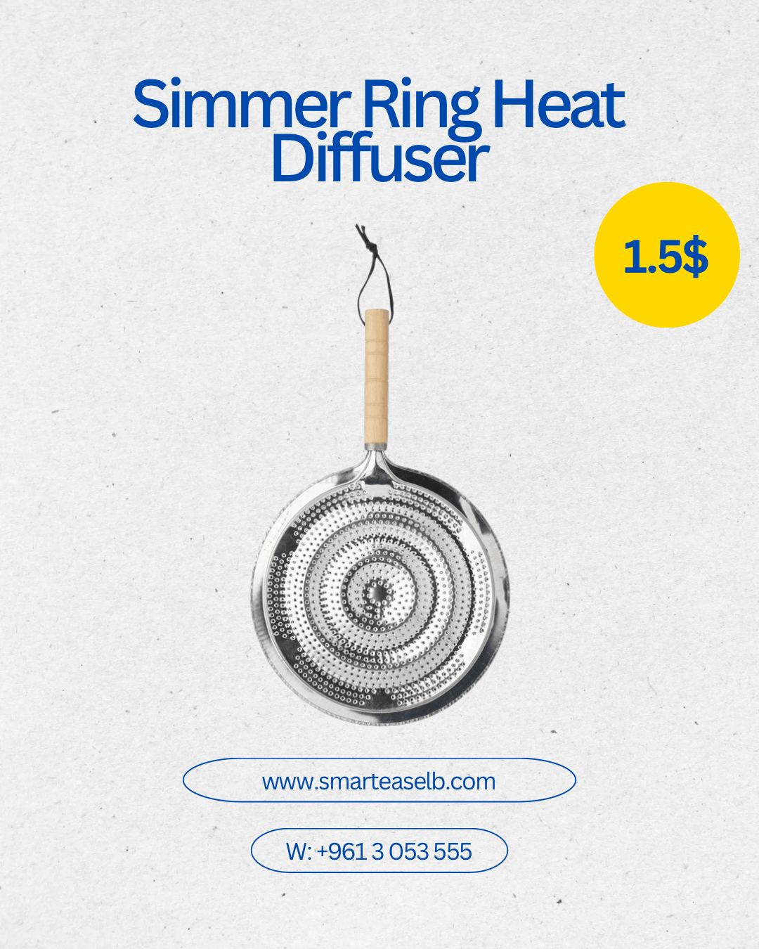 Simmer Ring Heat Diffuser - smartease