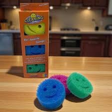 Smiley Cleaning Sponge (Box of 3) - smartease